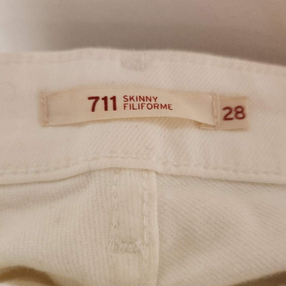 LEVI'S  white,  size  28 - Picture 12 of 14